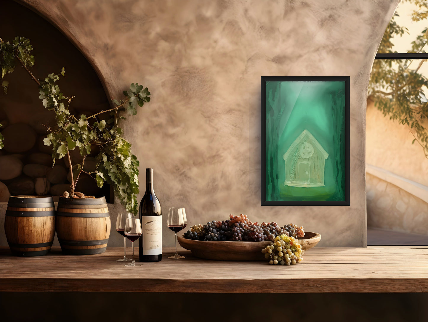 The Glowing House
